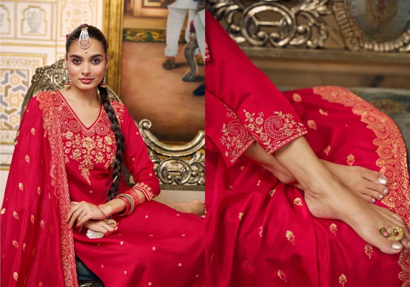Radha Rani By Afsana Silk Fancy Readymade Salwar Kameez 